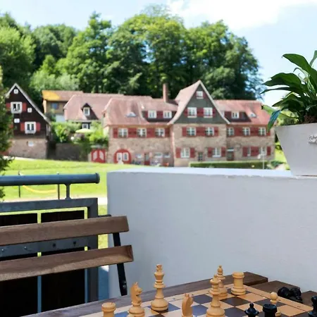 Talblick Appartement In Traumhafter Lage! Ober-Hambach Buitenkant foto