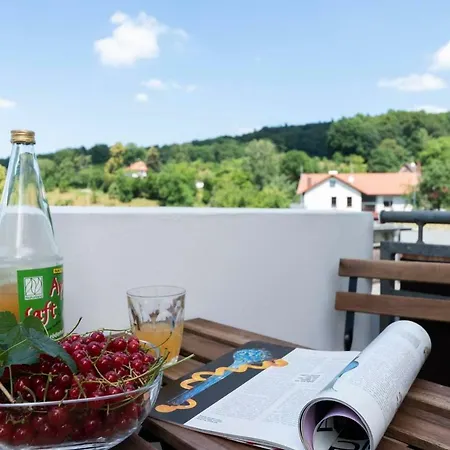Talblick Appartement In Traumhafter Lage! Ober-Hambach Buitenkant foto